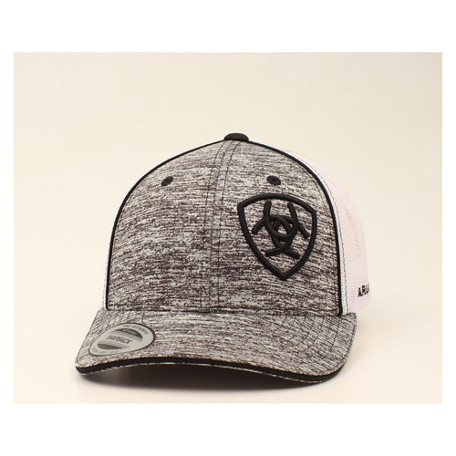 Ariat Kids Shield Mesh Snapback Cap Black-1517801