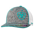 Ariat Kids Shield Mesh Snapback Cap Turquoise-1517833