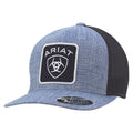 Ariat Mens Flexfit 110 Large Shield Patch Mesh Snapback Cap Blue-A300015027