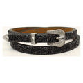 3D Womens Black Crystal Hatband-D740000001
