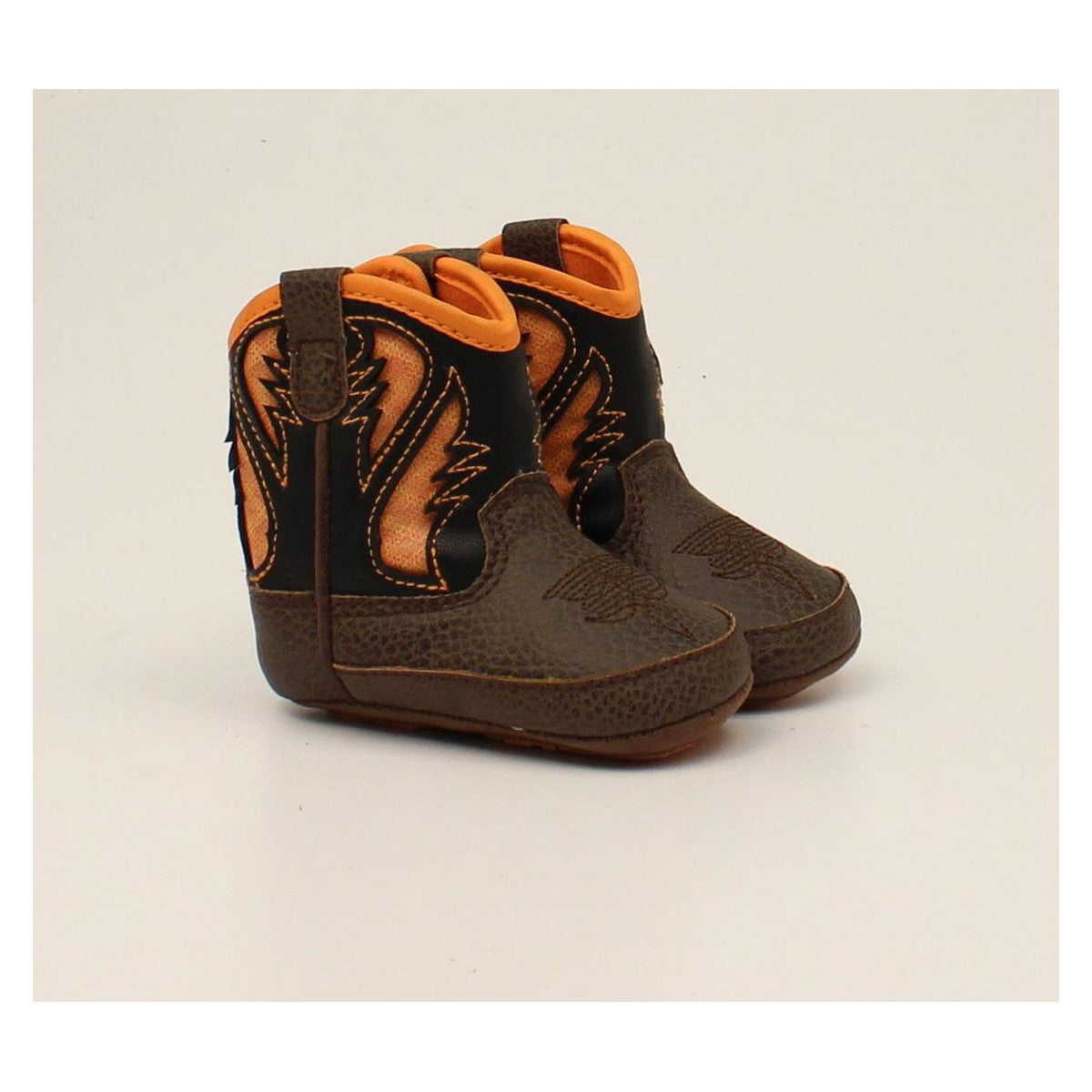 M and F Western Ariat Lil Stomper Infant Workhog Br - Kids