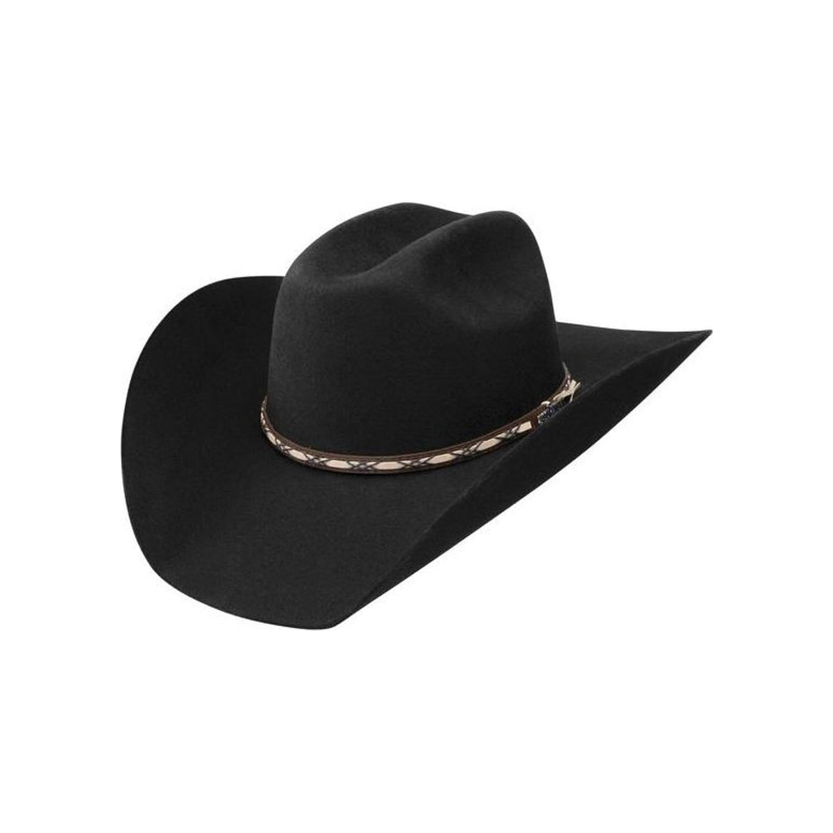 Stetson Resistol Amarillo Sky 4X Wool Felt Cowboy Hat Black-30AMARILLOSKYBL