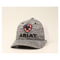 Ariat Kids USA Flag Shield Mesh Snapback Cap Grey-A300008706