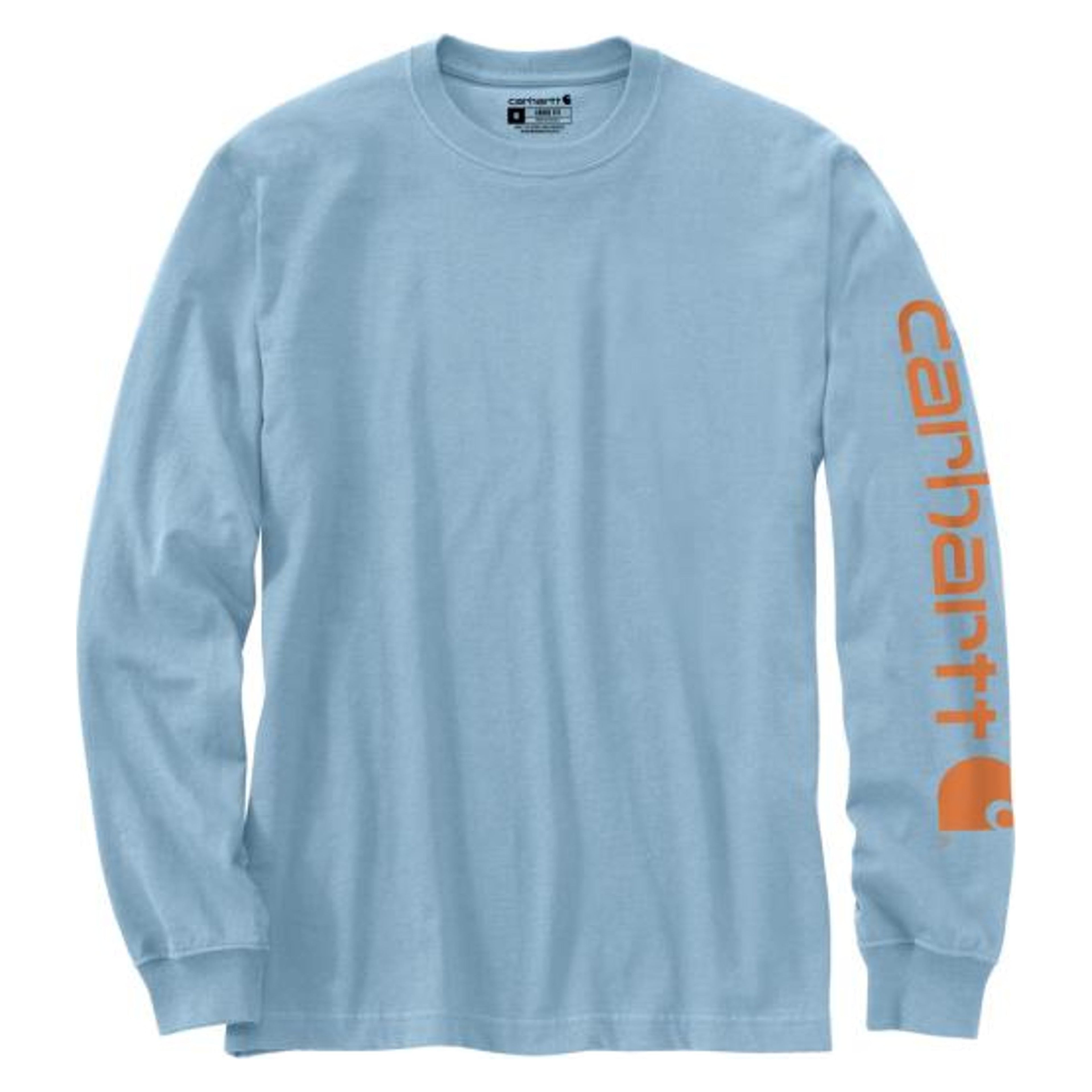 Carhartt Mens Long Sleeve Logo T-shirt 1HA9-K231HA9