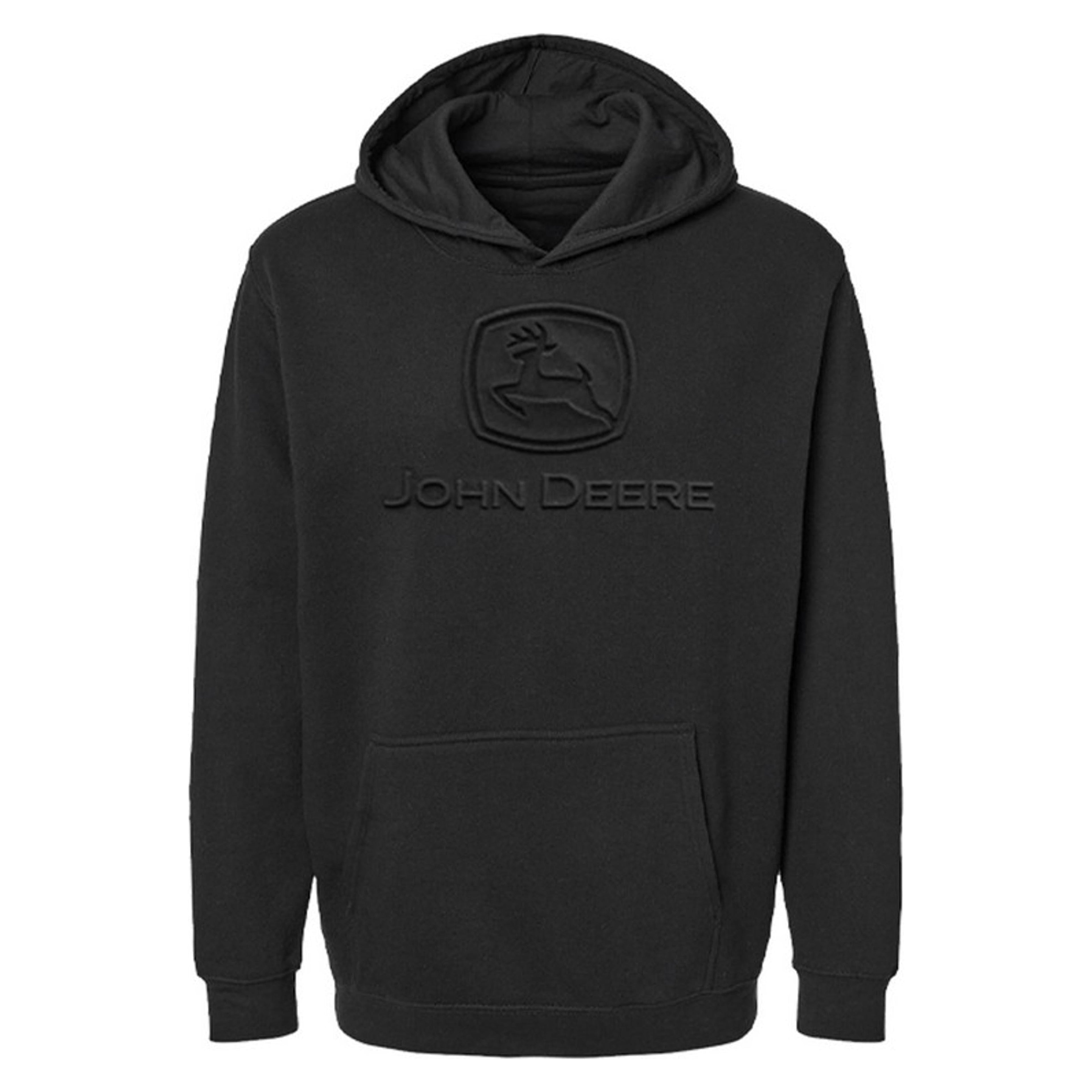 John Deere Mens 5 Pullover Hoodie-JM02-02WS-JDR-R88