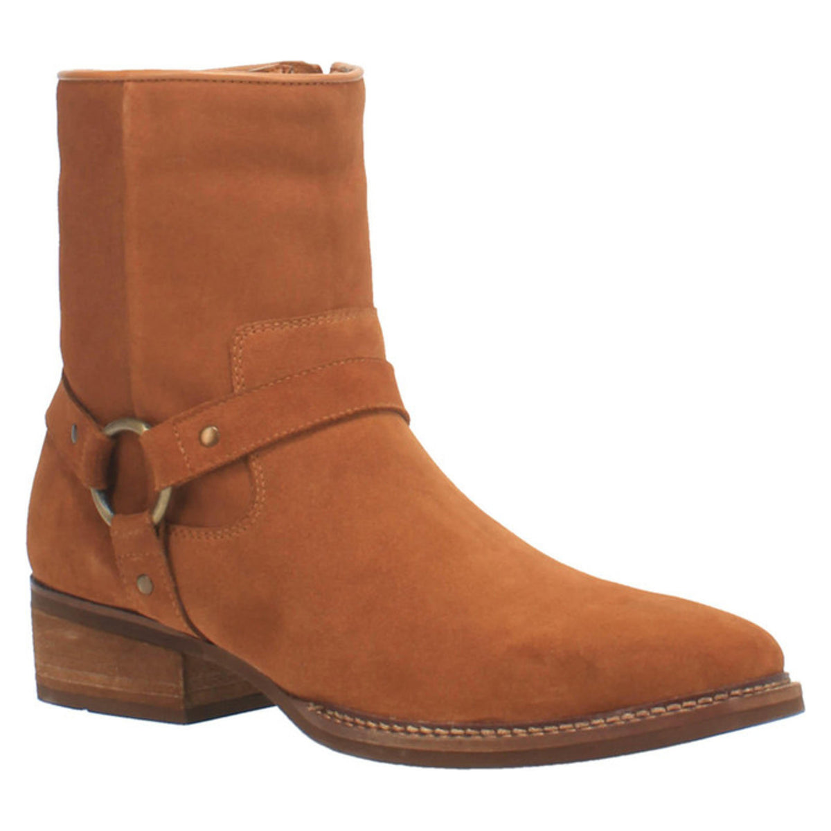 Dingo Mens Calgary Leather Boot Whiskey Western-DI296-BN130