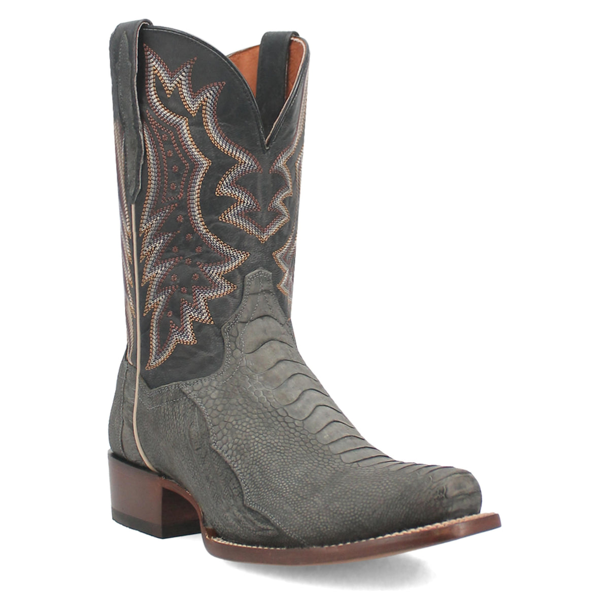 Dan Post Mens Shad Ostrich Leg Boot Western-DP2585