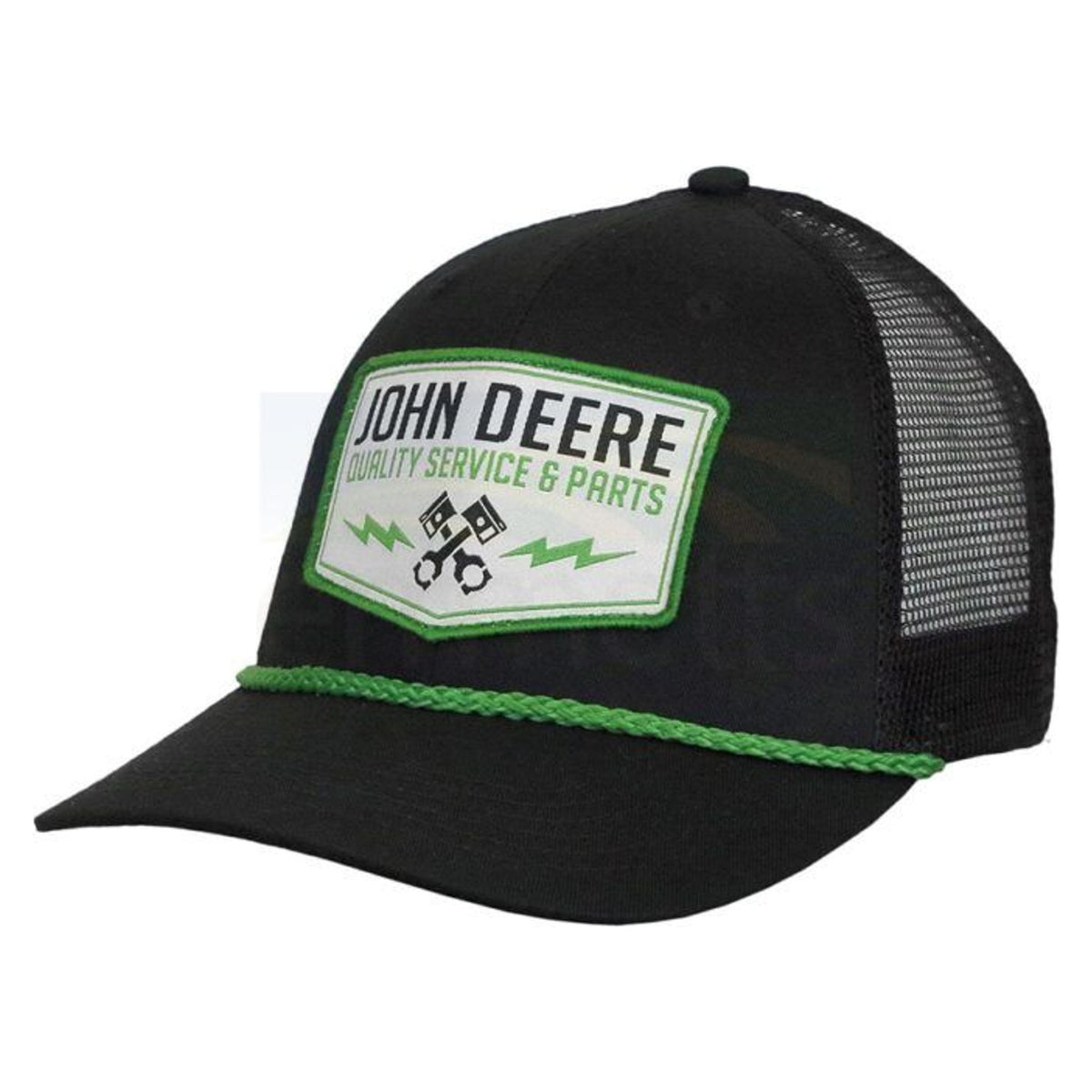 John Deere Mesh Back Trucker Hat-13080728BK