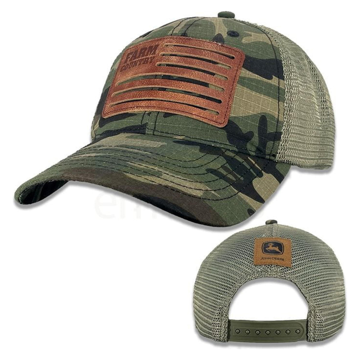John Deere Traditional Camo Mesh Back Ball Cap-13080902CA