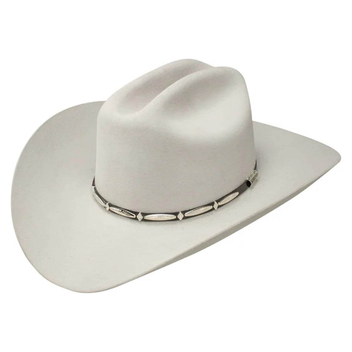 Stetson Del Norte 6X Fur Felt Cowboy Hat Silver Grey-SFDLNT-754088