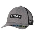 Ariat Kids Logo Patch Mesh Snapback Cap Grey-A300081006