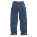 Carhartt Mens Denim Dungaree-flannel Lined-B236DST