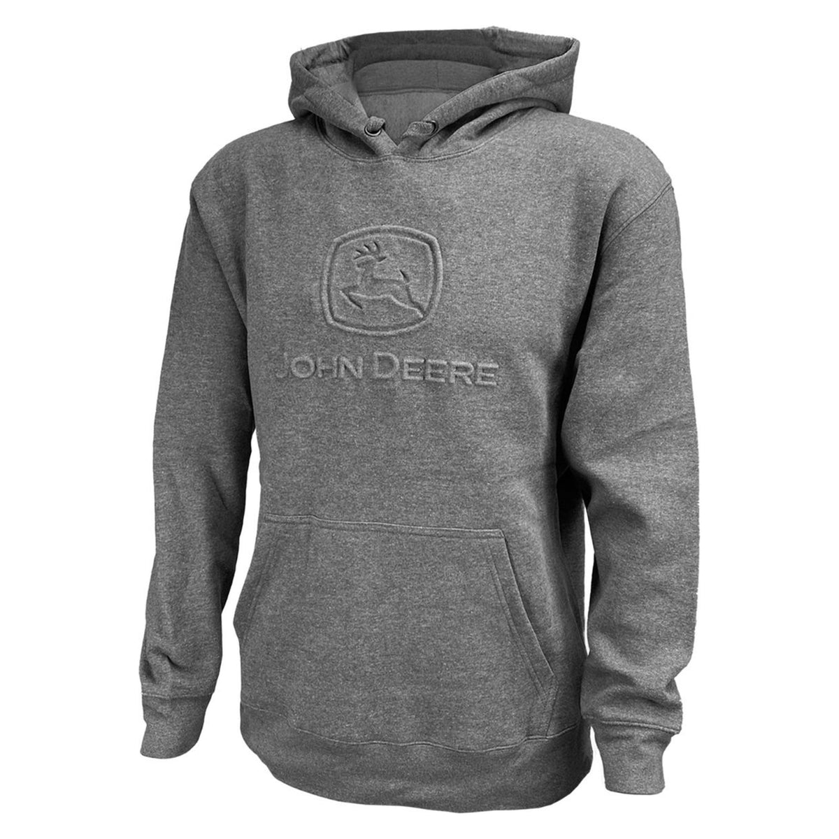 John Deere Mens Logo Hoodie-JM02-02X1-JDR-R88