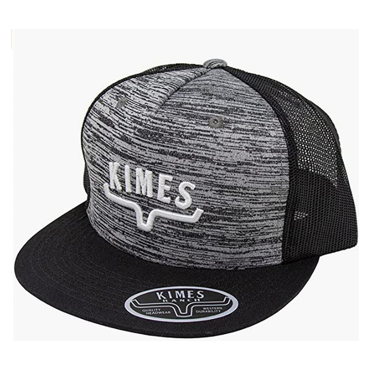 Kimes Ranch Huxton Trucker-Hat-Grey-F22-202052