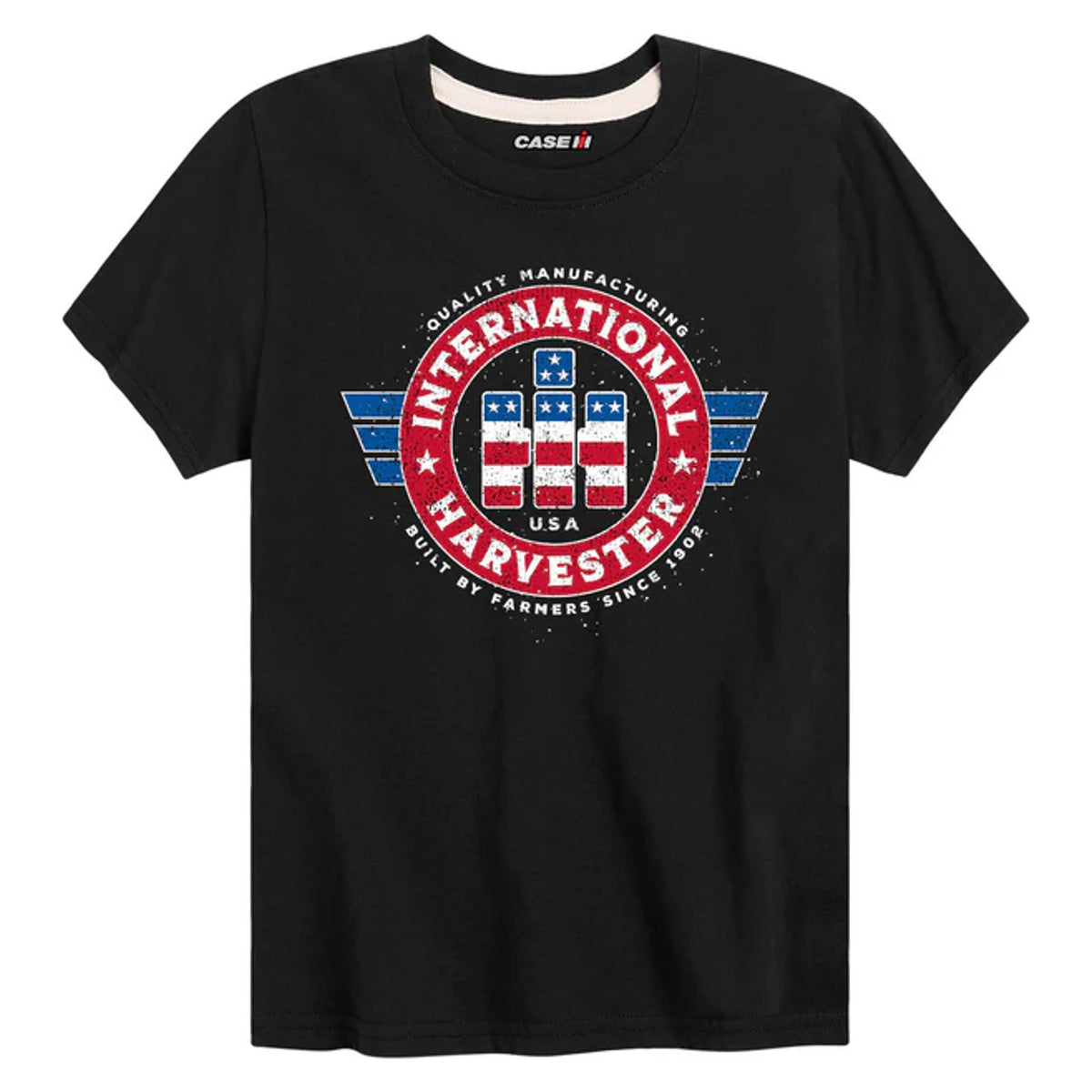 Country Casuals Case IH Kids American Badge Boys T-Shirt - Kids