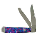 Whiskey Bent Nail Cutlery Purple Infused Knife-RN11-82