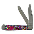 Whiskey Bent Nail Cutlery Pink Infused Knife-RN11-85