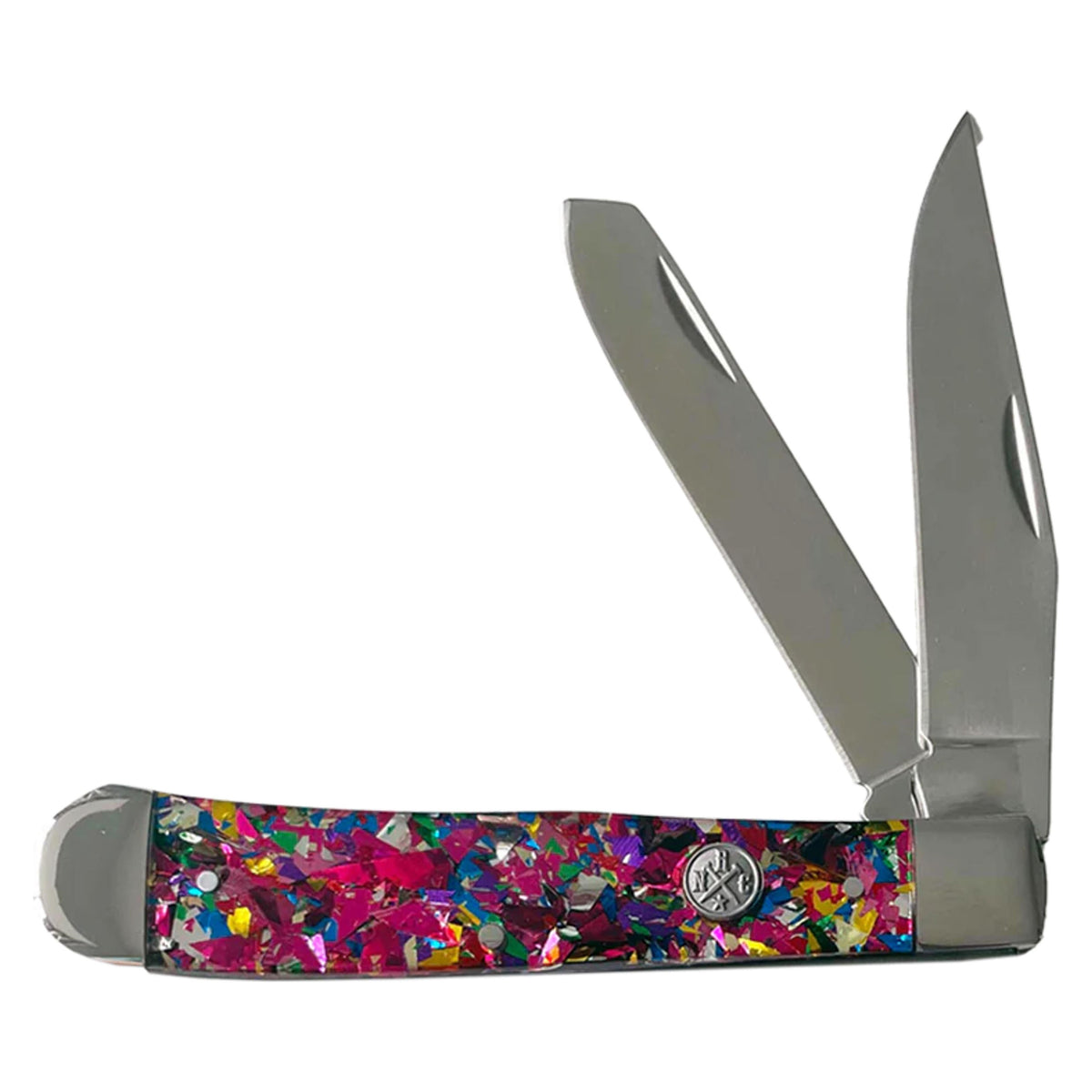 Whiskey Bent Nail Cutlery Pink Infused Knife-RN11-85