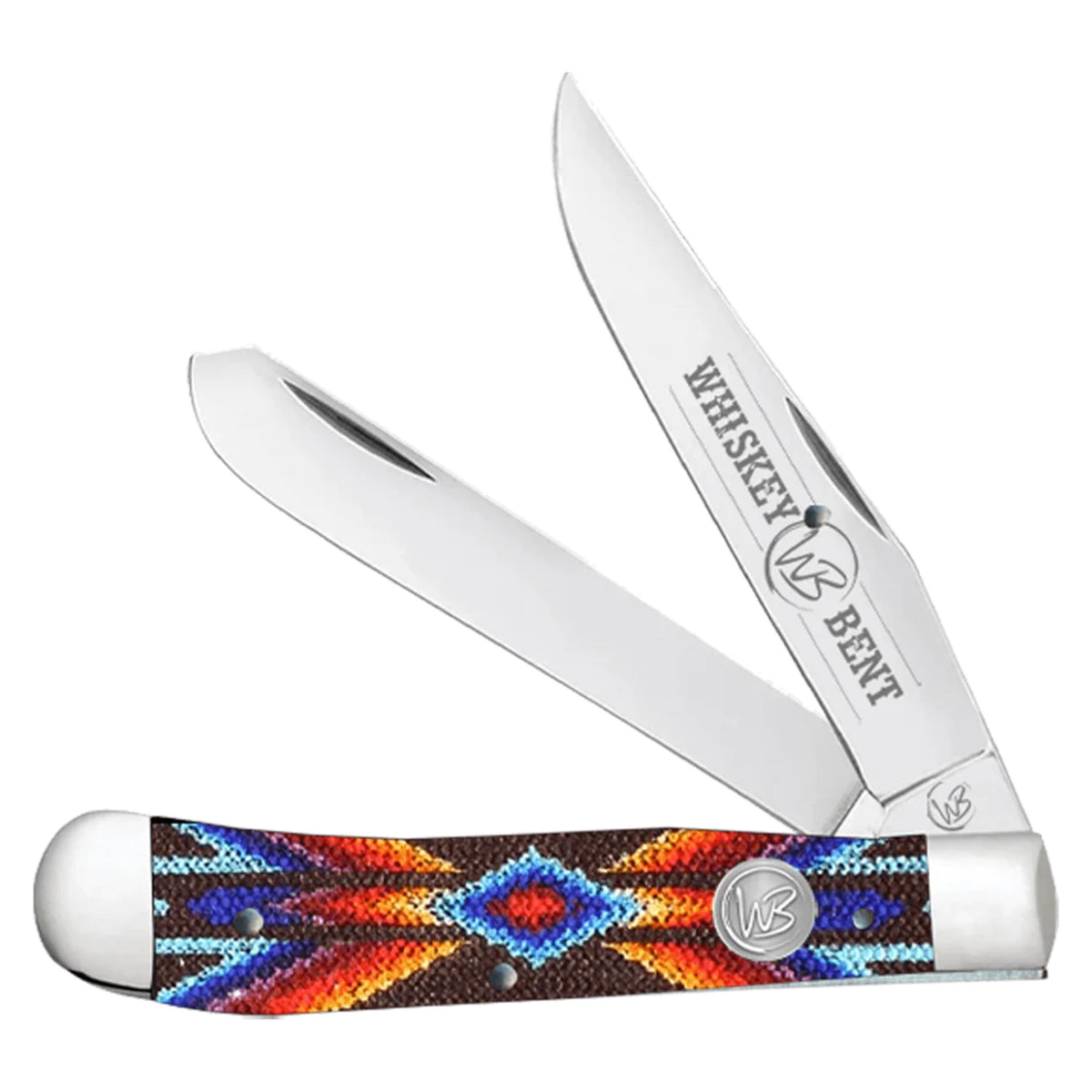 Whiskey Bent Hat Co Whiskey Bent Trapper Southwest Starburst Knife - U-WB11-03