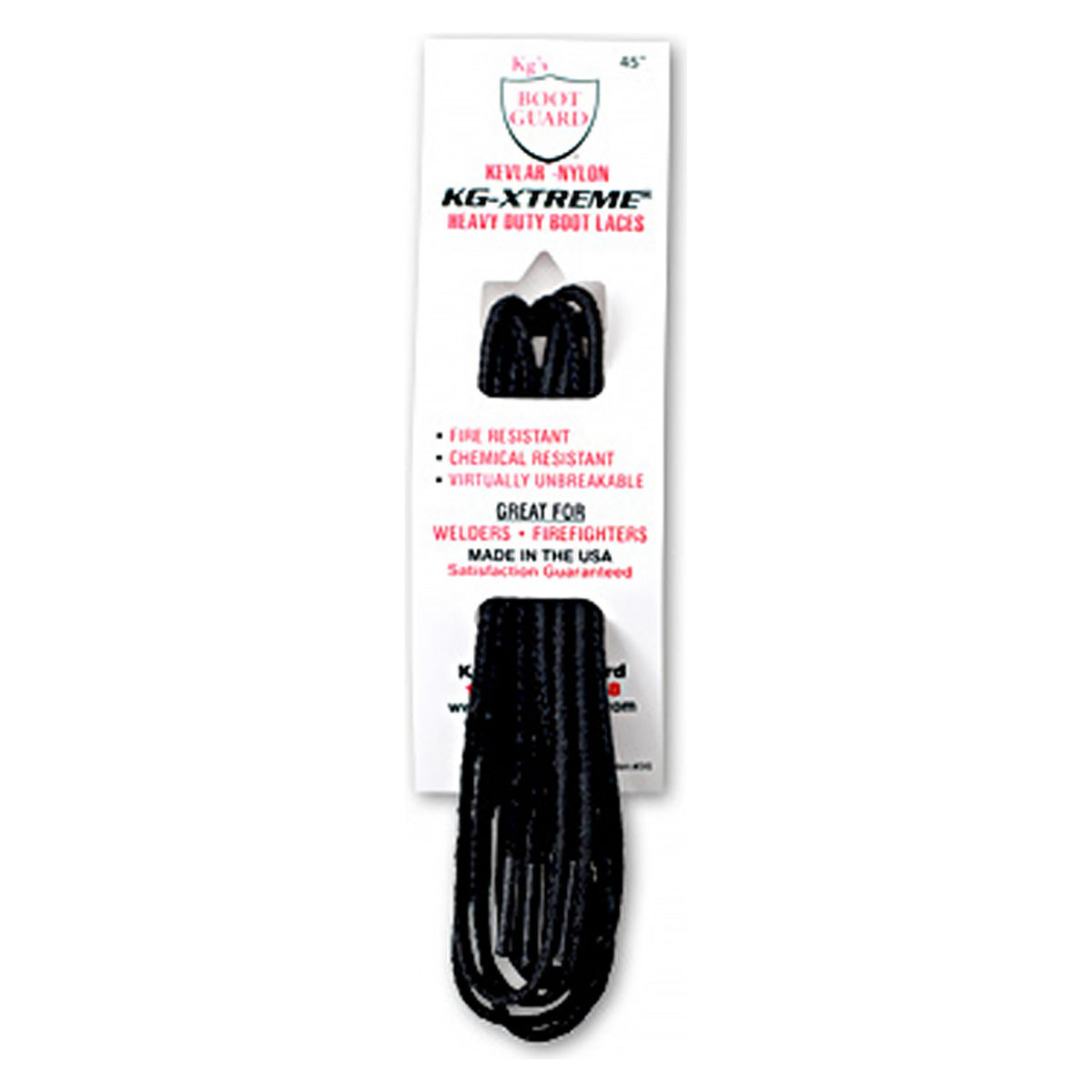 KGS Boot Guard Kgs 72 Kevlar/Nylon Lace-72INKEVLAR/NYL