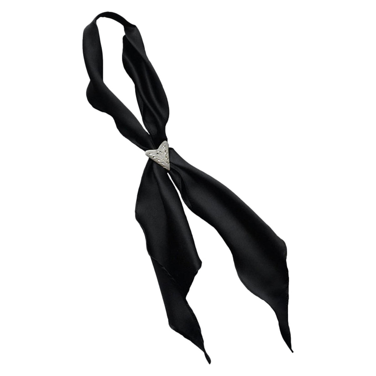 Western Express Black Scarf Tie-T-421B