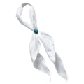 Western Express White Scarf Tie-T-421W