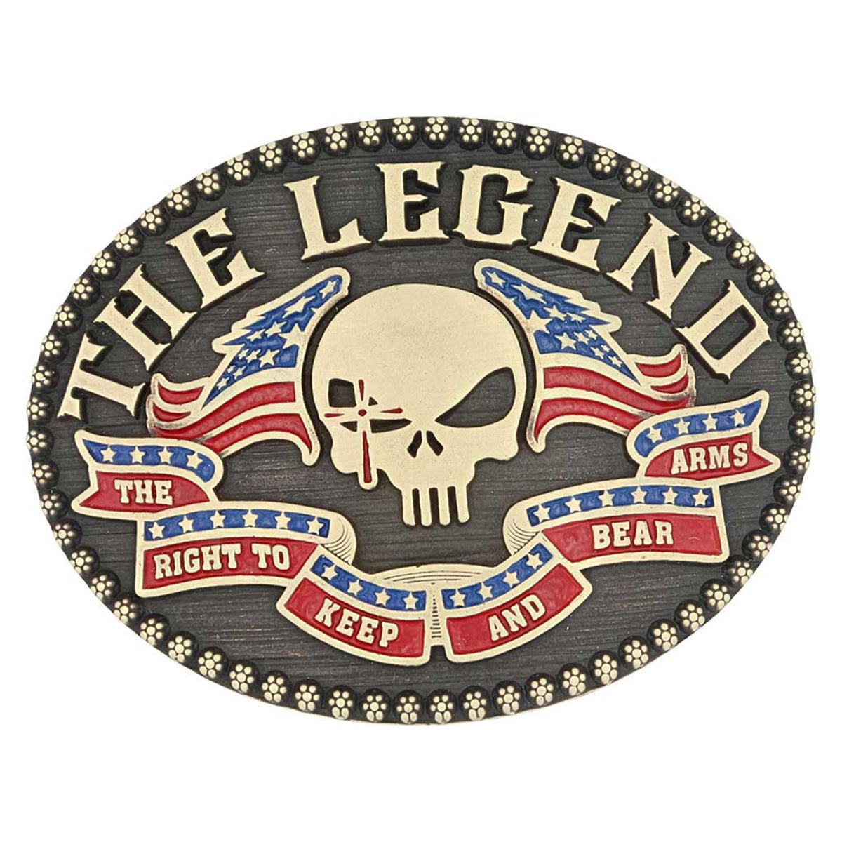 Montana Silversmiths The Right Chris Kyle Attitude Buckle-A968CK