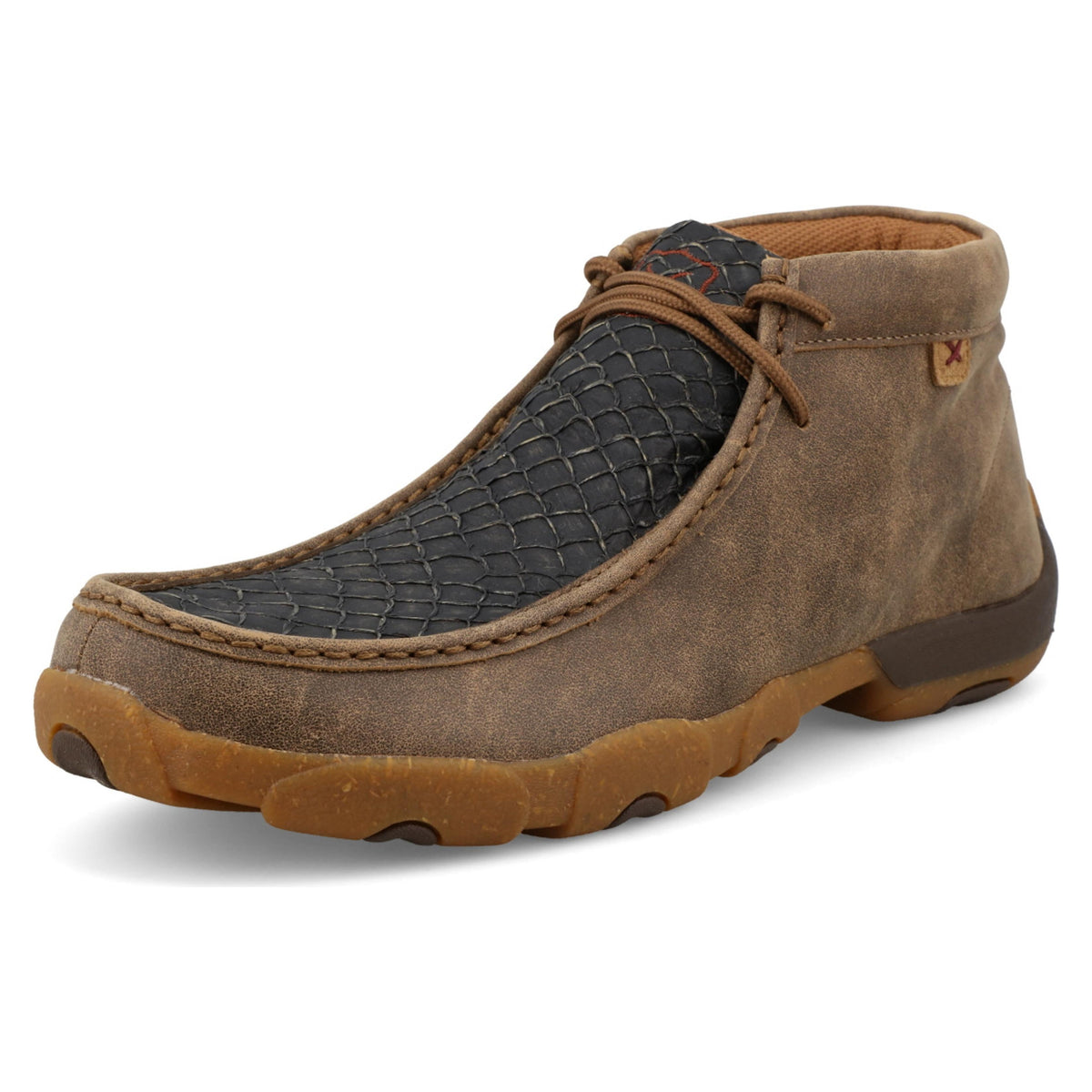 Twisted X Mens Chukka Driving Moc | Mdm0101 Leather Western Boot-MDM0101