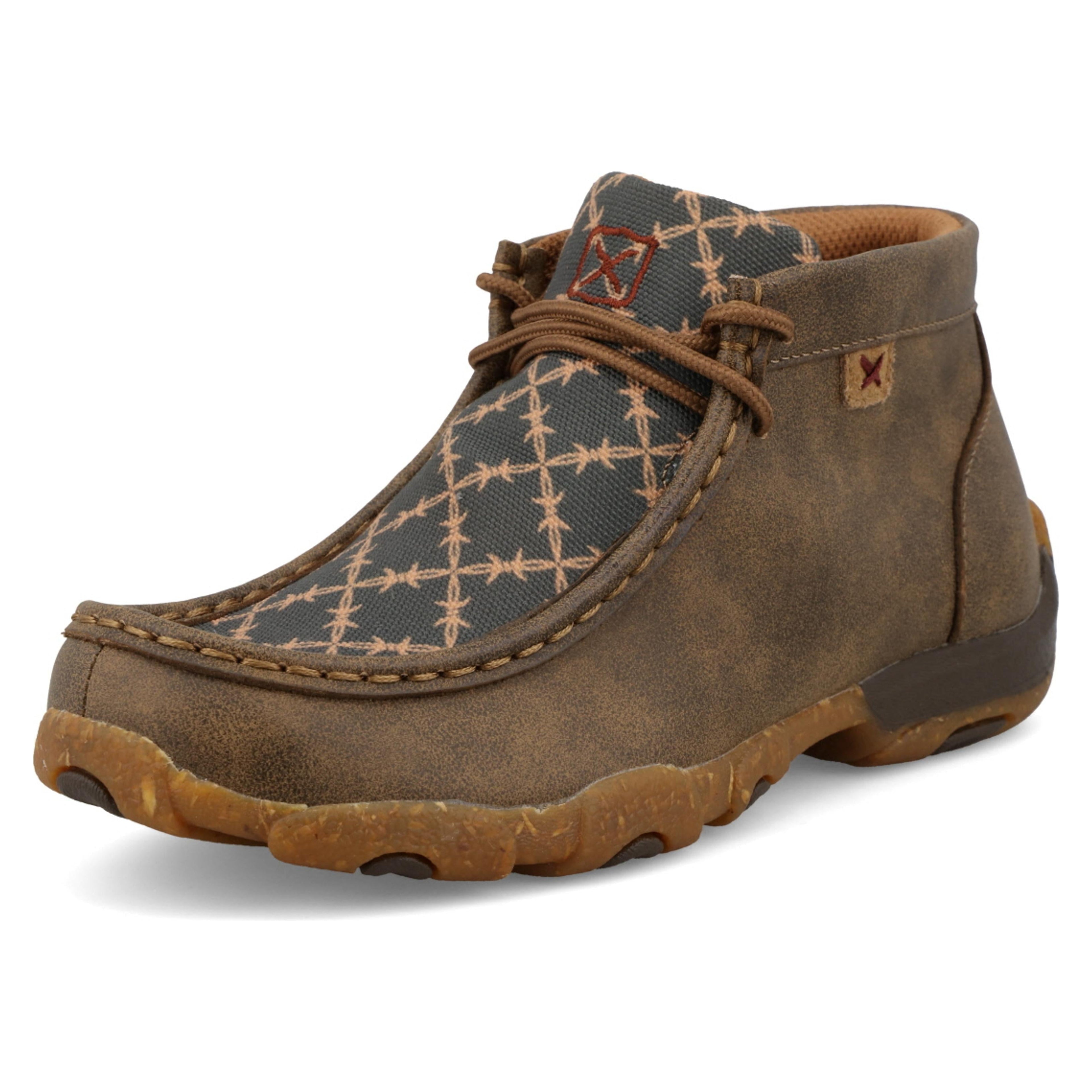 Twisted X Kids Chukka Driving Moc | Ydm0051 Leather Western Boot-YDM0051