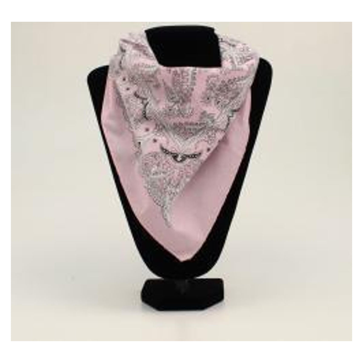M&F Western 24-Inch Assorted Pattern Polyester Bandana Pink-1008030