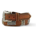 Ariat Mens Belt 1 1/2" Rawhide Concho Tan-A1040508
