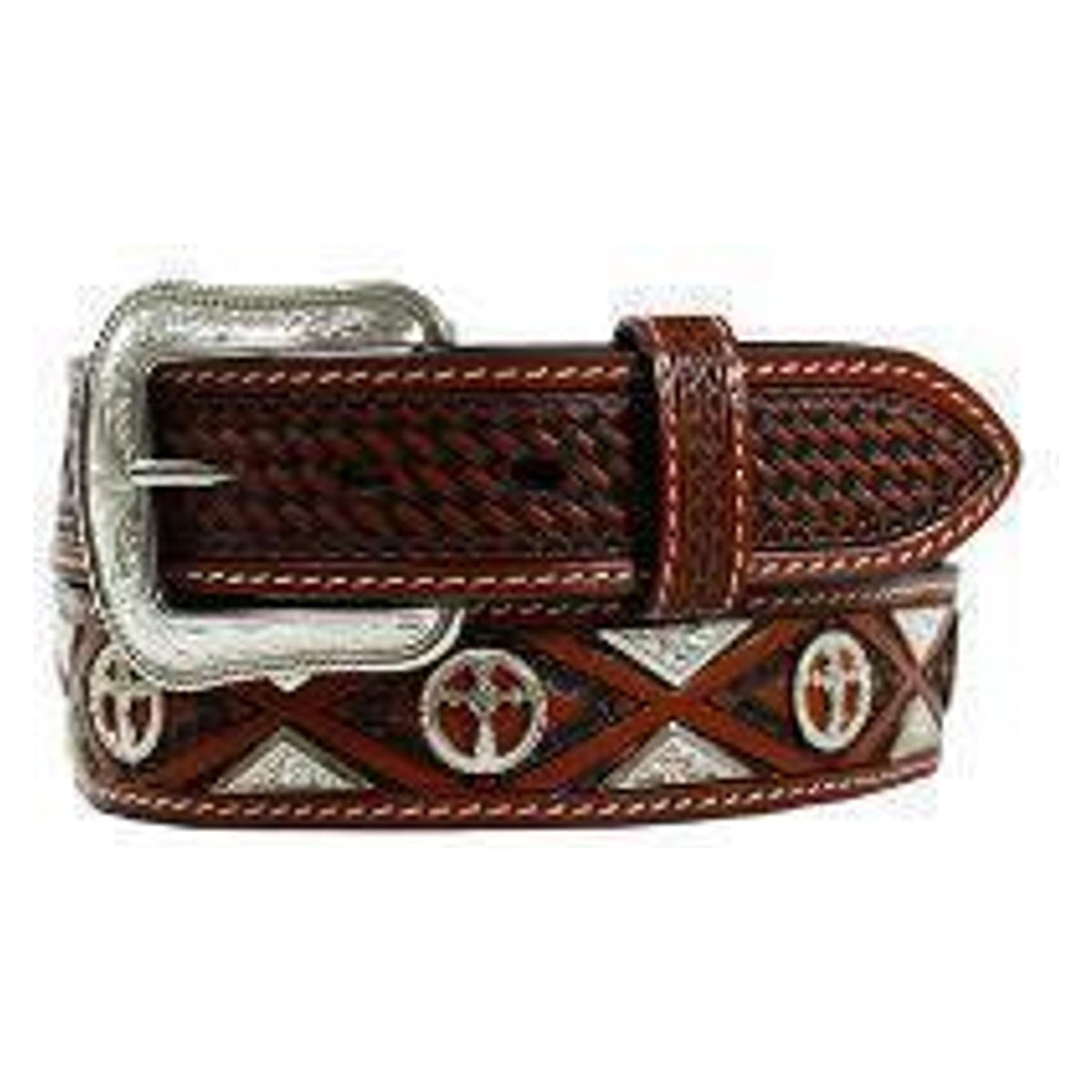 3D Mens 1 1/2 Cross Concho Br-D100014202