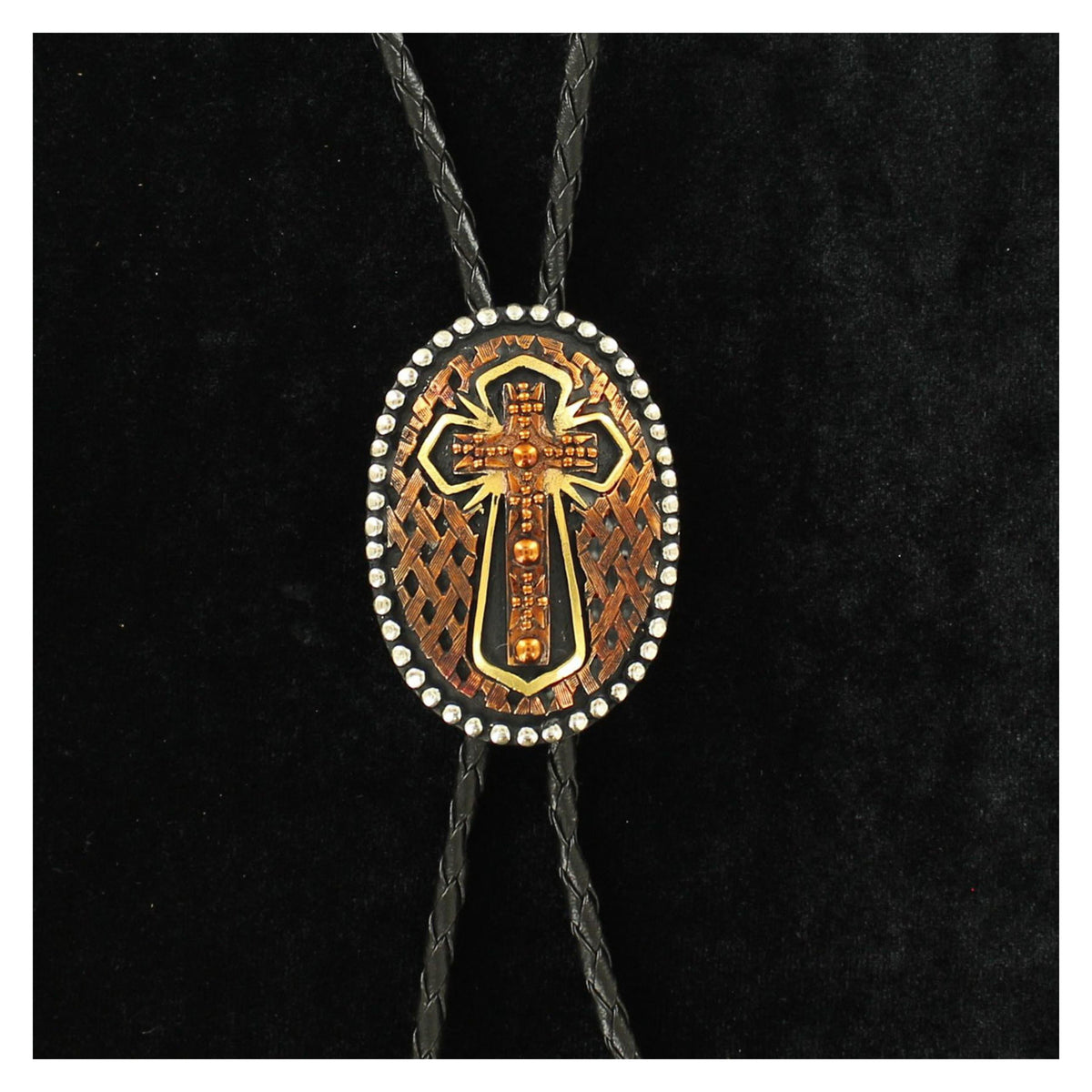 M and F Western Crumrine Adult Western Bolo Tie - Mens