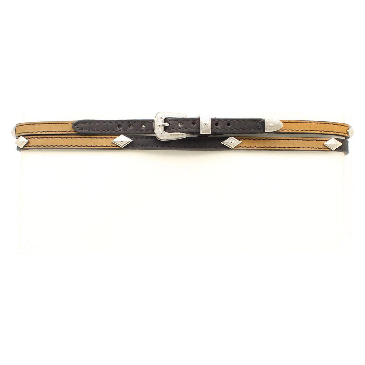 Twister Diamond Concho Hatband Black/Brown-02678107