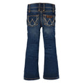 Wrangler Kids Bootcut Med Blue Denim-09MWGMS