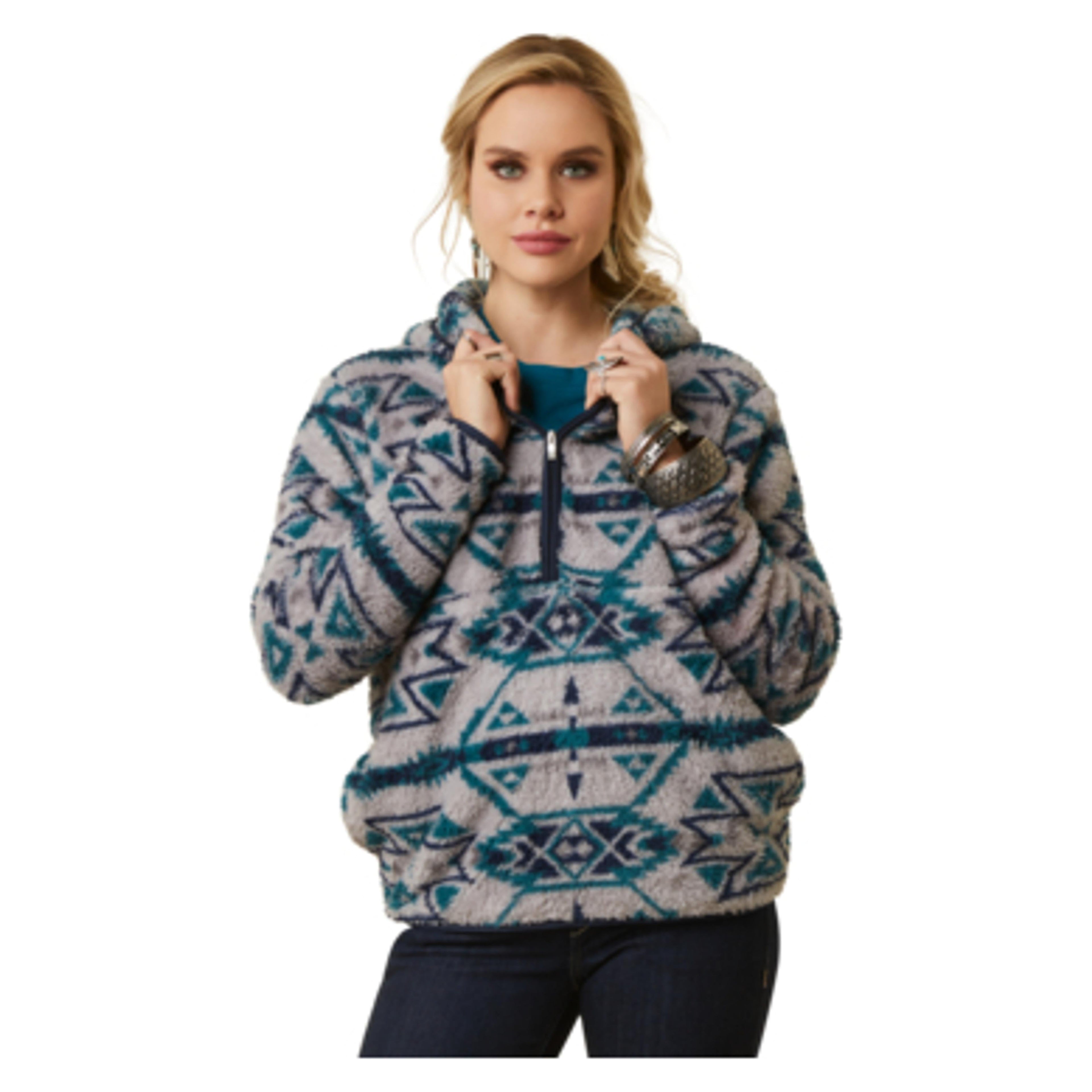 Ariat Womens Real Berber Pullover Sweatshirt-10046134