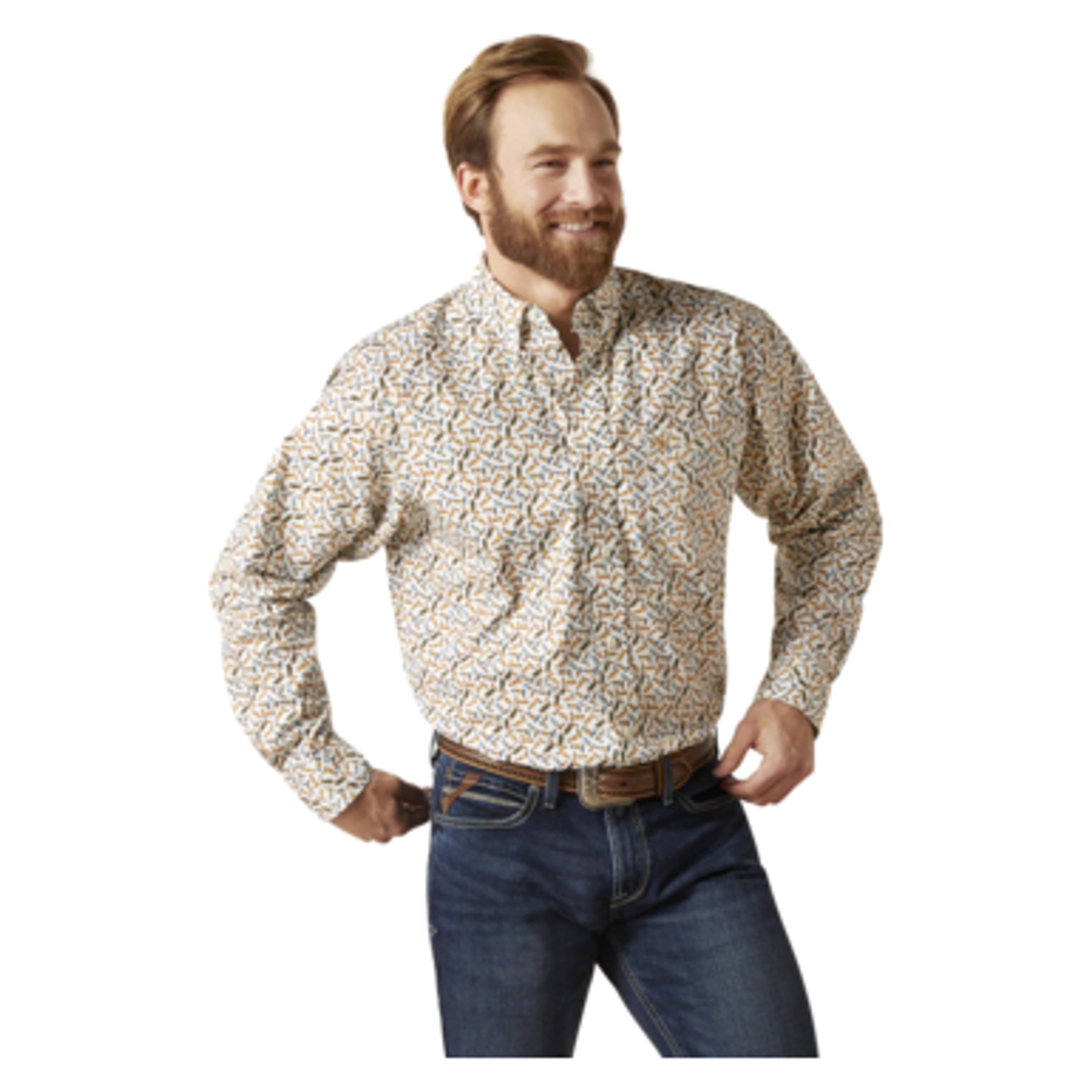 Ariat Mens Gainor Classic Fit Shirt-10046530