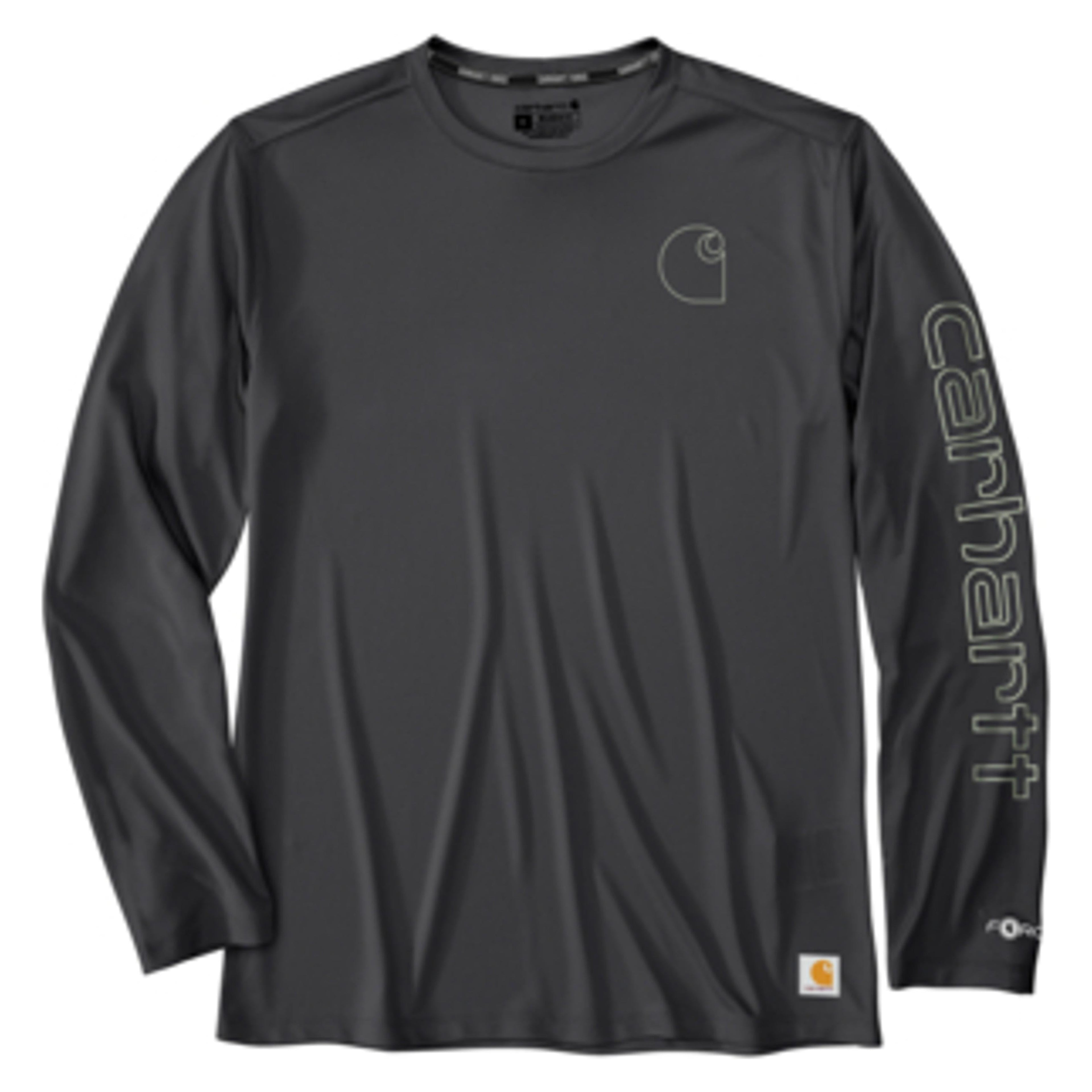 Carhartt Mens Steel Sun Protection Long Sleeve Shirt-106164-STL