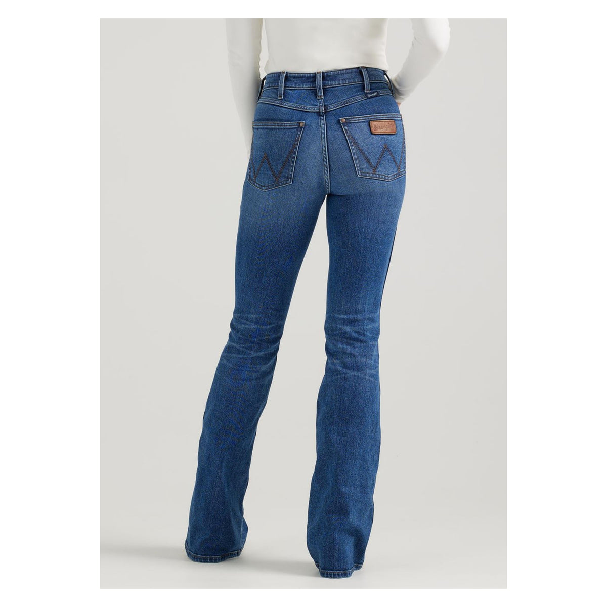 Wrangler Womens Retro High-Rise Flare-112356681