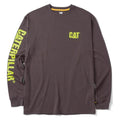 Caterpillar Mens Trademark Banner Long Sleeve Tee-1510034-12669