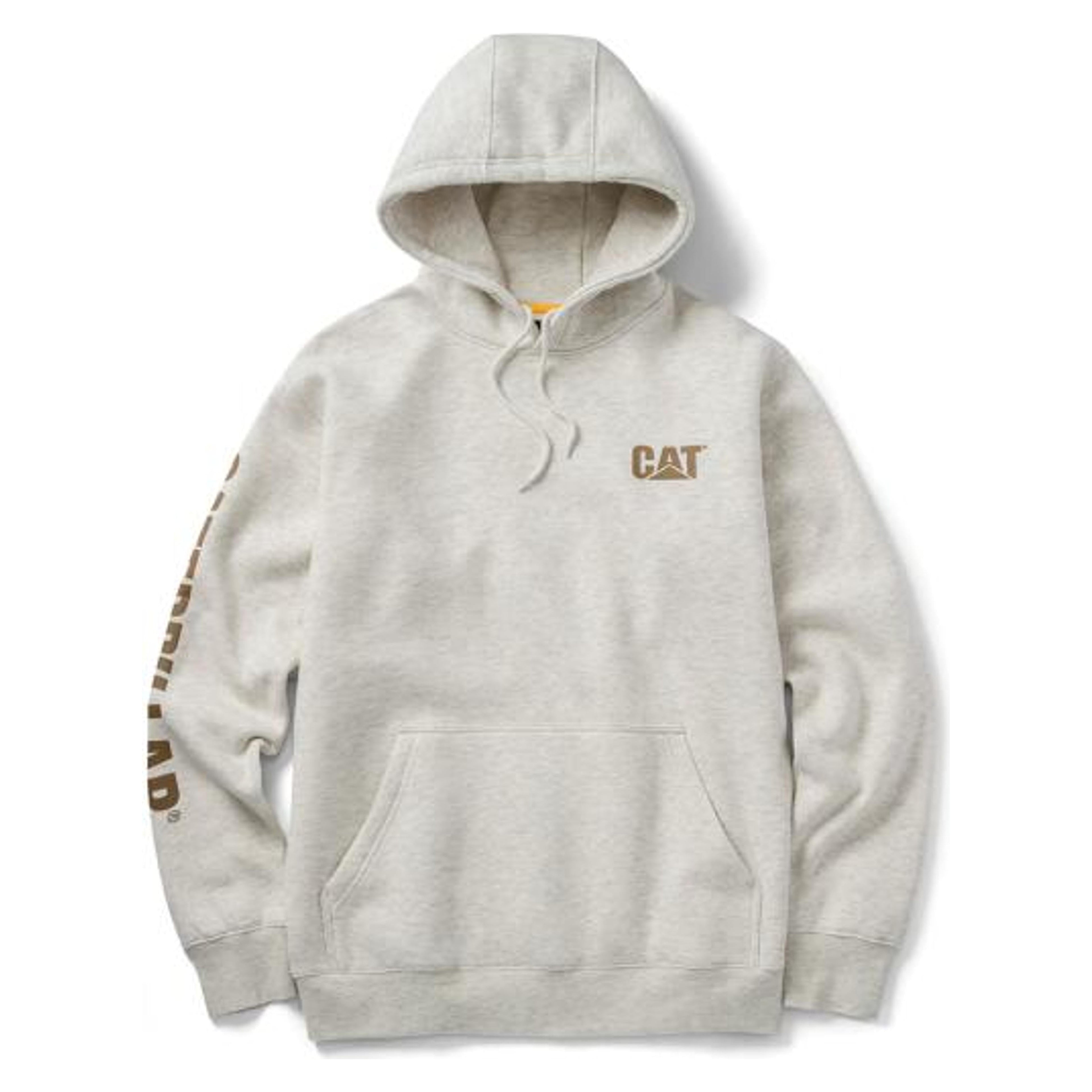 Caterpillar Mens Trademark Banner Hooded Sweatshirt-1910709-13325