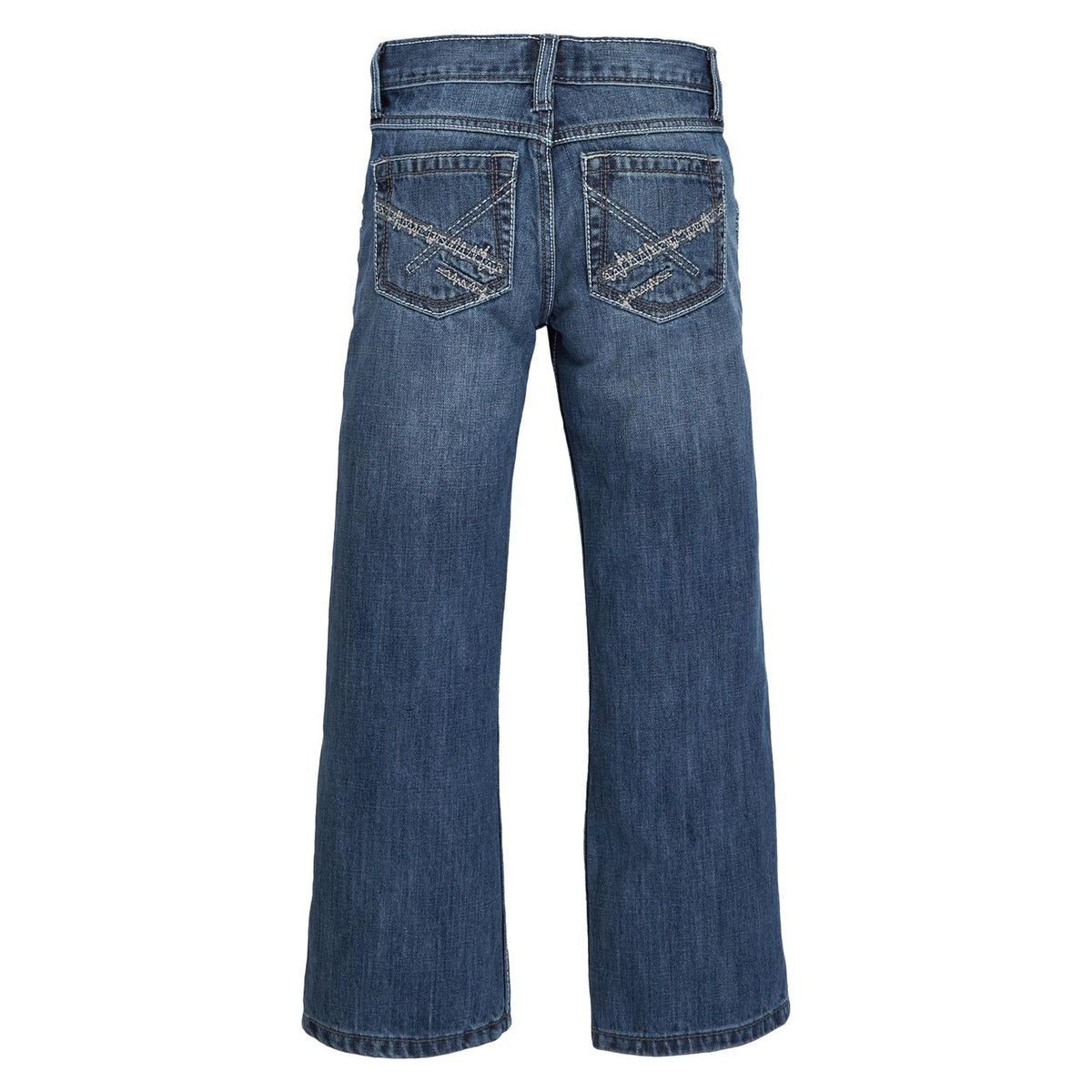 Wrangler Kids 20x Vintage Boot 8-16 Denim-42BWXBB
