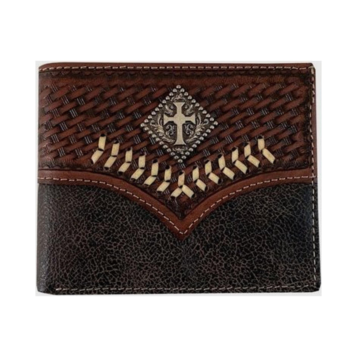 Roper Mens Passcase Wallet Brown-8166000-200