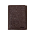 Roper Mens Textured Trifold Wallet Hazelnut-8193000-625