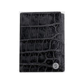 Stetson Mens Croco Embossed Leather Trifold Wallet-9801001-001