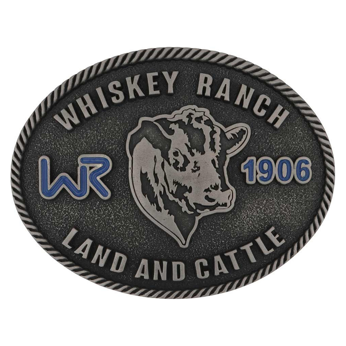Montana Silversmiths Land Cattle Whiskey Ranch Buckle-A1017WR