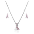 Montana Silversmiths Hope Strength Ribbon Jewelry Set-JS5999TWP