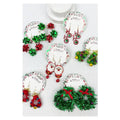 Love And Repeat Christmas Theme Dangle Earring-LRPCEF-20030