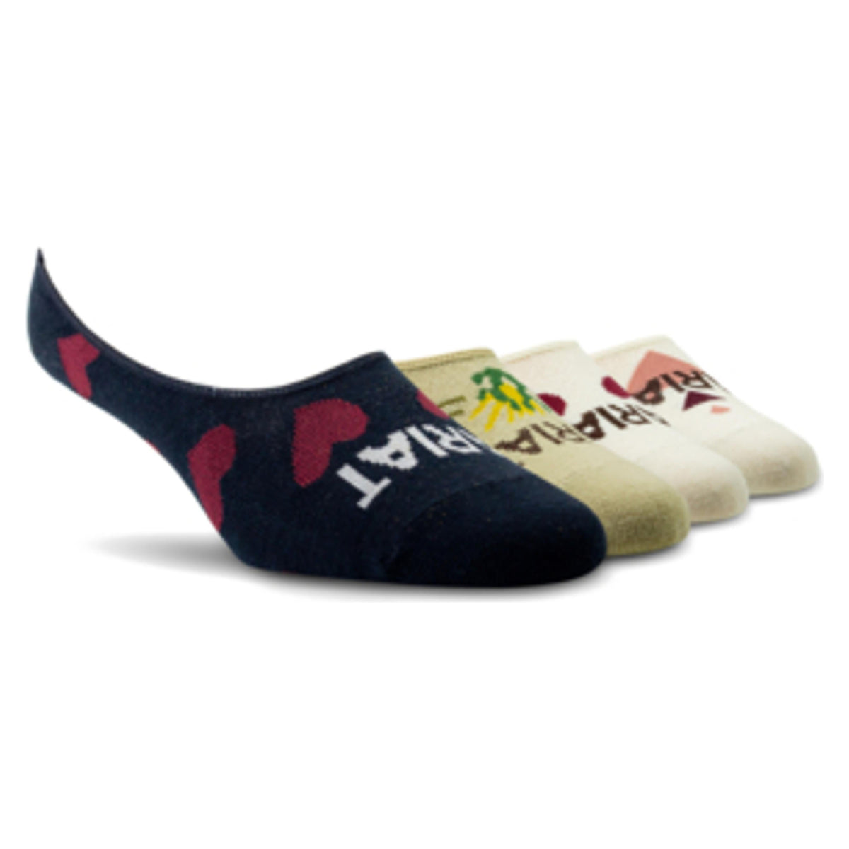 Ariat Women`s 4 Pack No Show Sock-AR3771-981