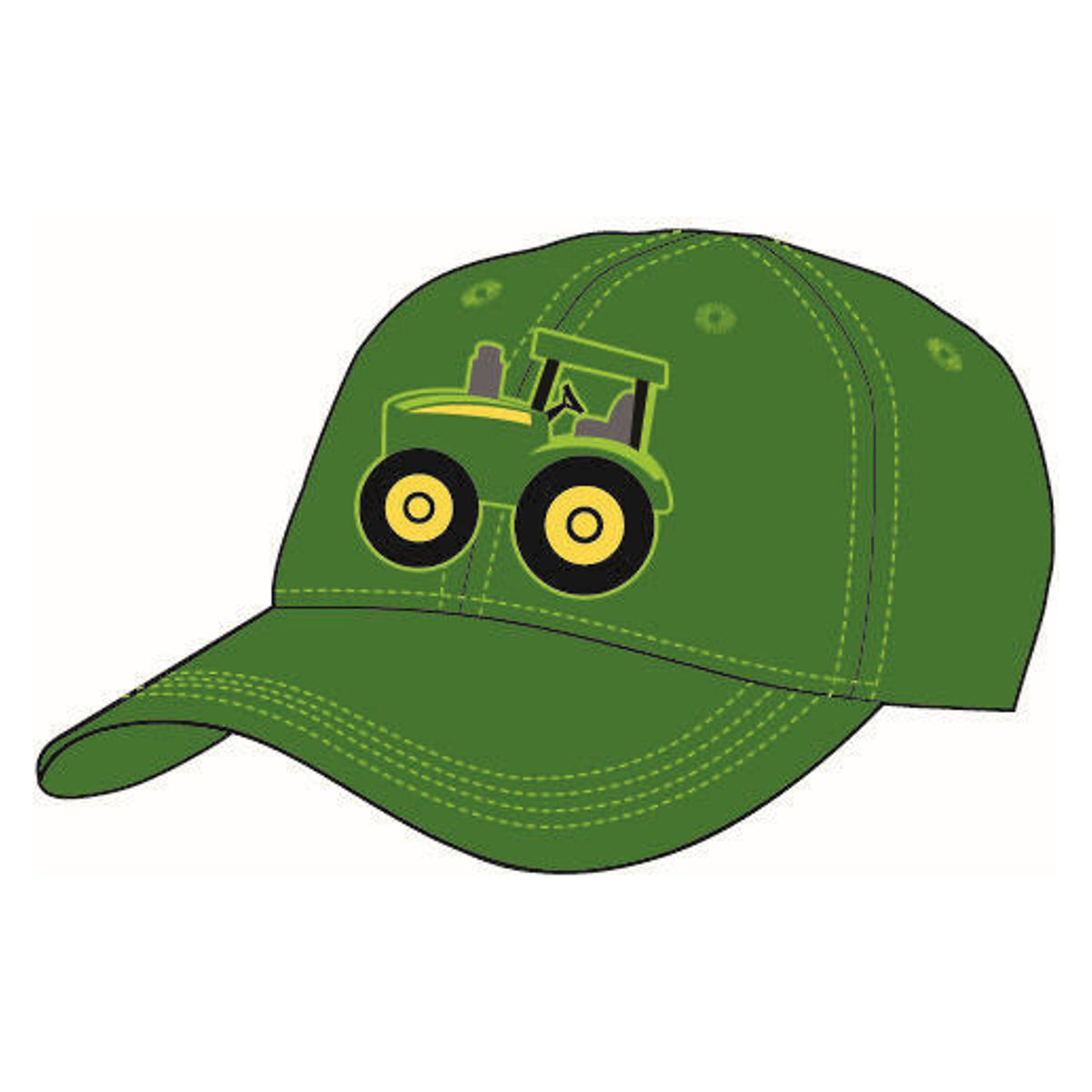 John Deere Kids Equipment 1837 Tractor Knit Baseball Cap-JSH967GF